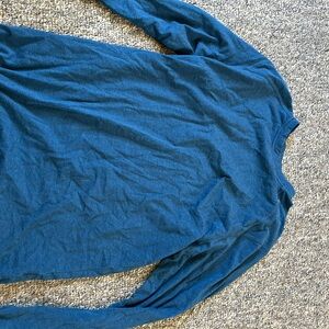 Blue Long Sleeve Shirt